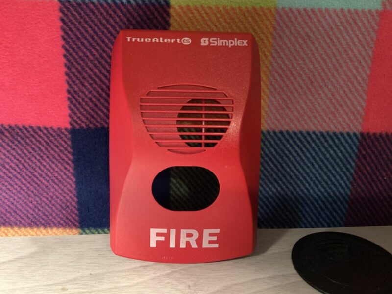 SIMPLE 59AVC-WRF AV LED COVER,WALL,RED,FIRE