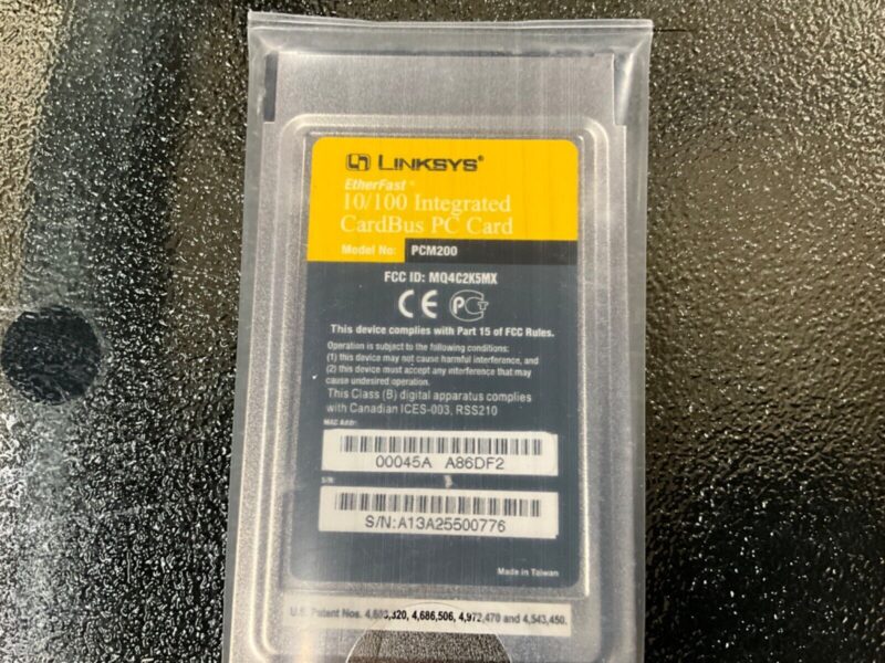 Link says 10/100 PC Card Model PCM200 - Image 2