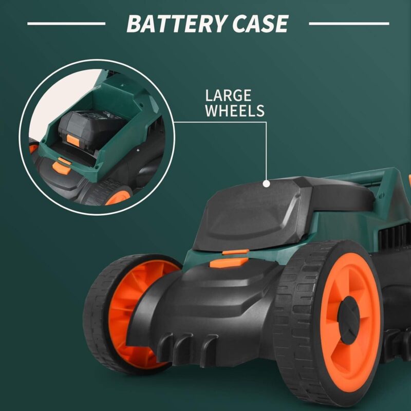 SUNCOO 40V Lawn Mower Battery Powered, 13-Inch Cordless Rotary Mowers, 25Amp NEW - Image 5