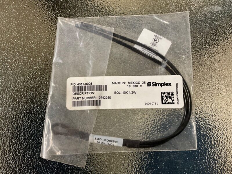 Simplex 4081-9008 10K End of Line Resistor