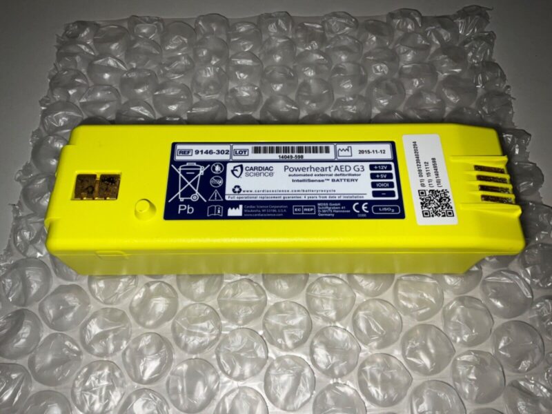 Cardiac Science PowerHeart AED G3 Battery FOR PARTS/REBUILDING