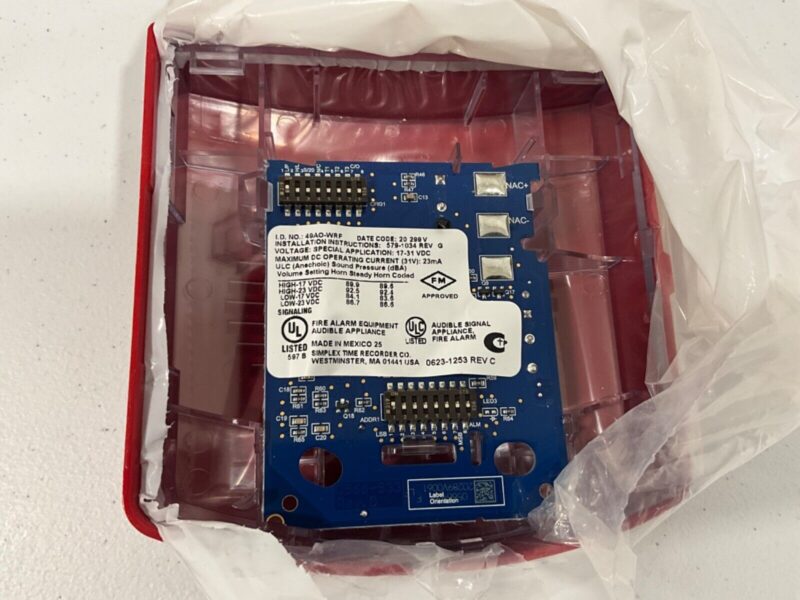 SIMPLEX 49AO-WRF Horn 299V Without Box - Image 2
