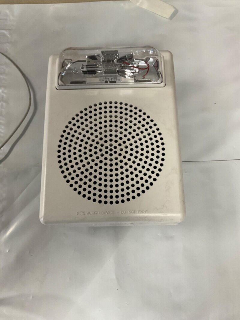 Wheelock E50H-24MCW-FW Fire Alert Strobe - New Missing Packaging