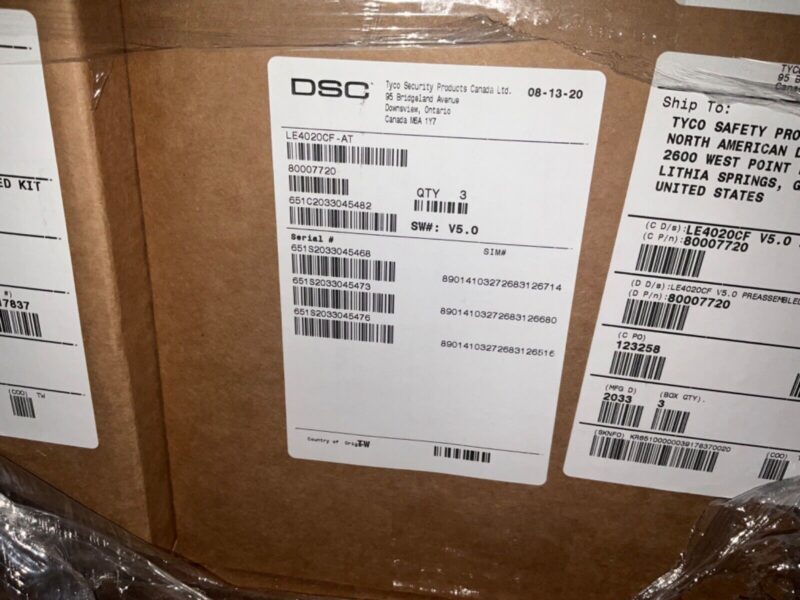 DSC LE4020CF-AT WIRELESS Alarm Communicator - Image 2