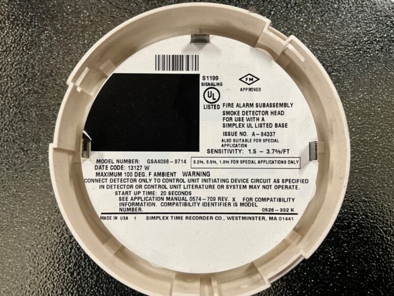 Simplex GSA4098-9714 - Photoelectric - Image 2