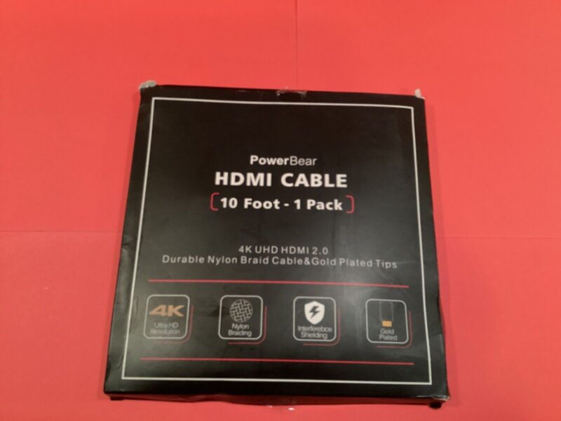 PowerBear HDMI Cable 10 Foot