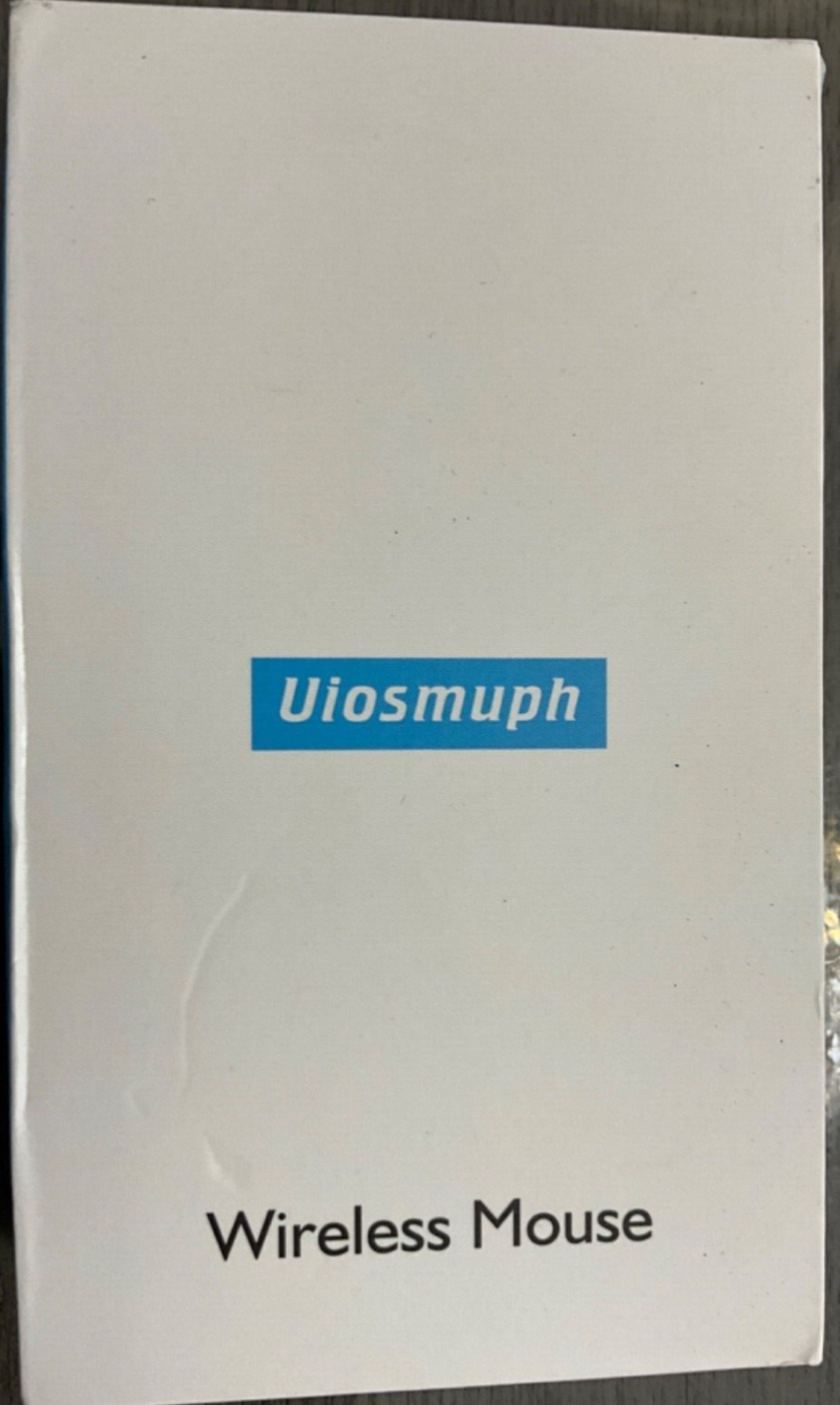 Uiosmuph Wireless Mouse With USB-C Adapter for Windows
