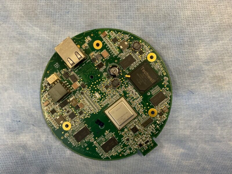 American Dynamics Illustra PCB Board D0312-7037-02 - TMS320DM8127SCYE2 Chip - Image 2