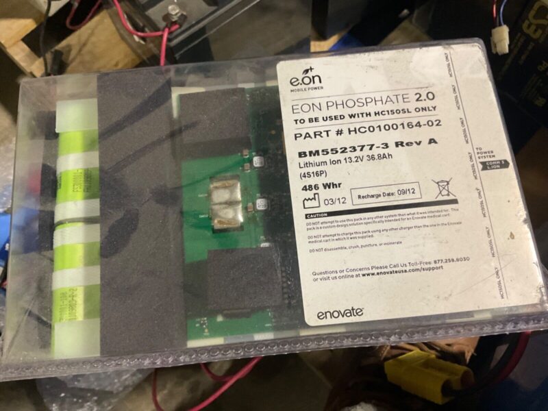 Eon Phosphate 2.0 Battery BM552377-3 Enovate - UNTESTED