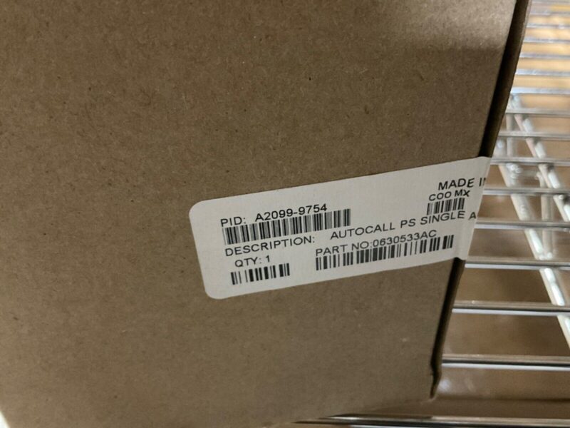 AutoCall A2099-9754 Manual Pull Station RED