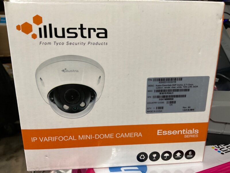 Illustra IES02D10CWIYB Indoor HD Mini Dome