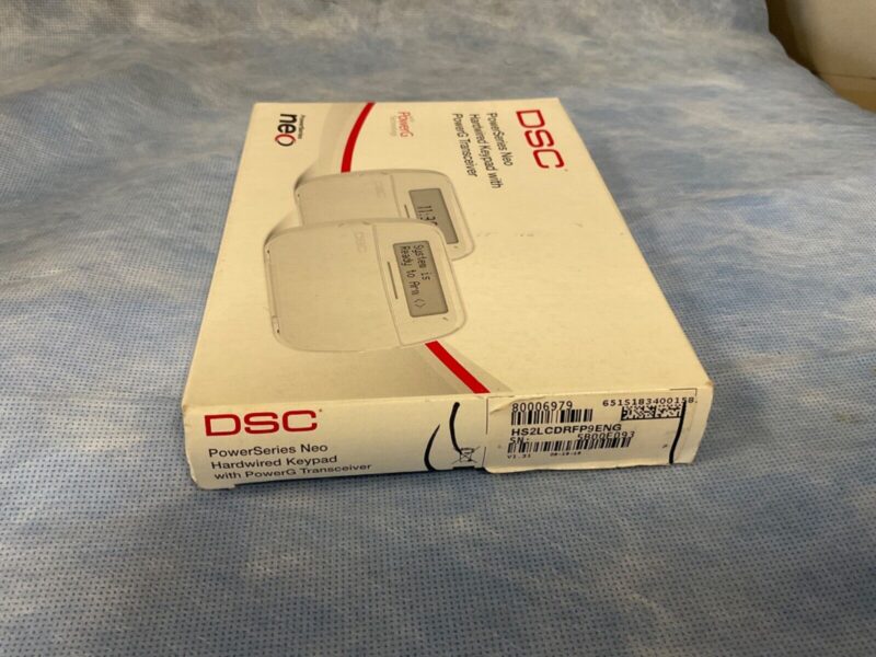 DSC HS2LCDRFP9 LCD Keypad With Built-in PowerG Transceiver & Prox Support NEW
