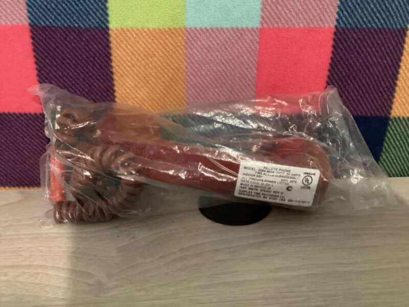 Simplex 2084-9014 Telephone Red - Image 2