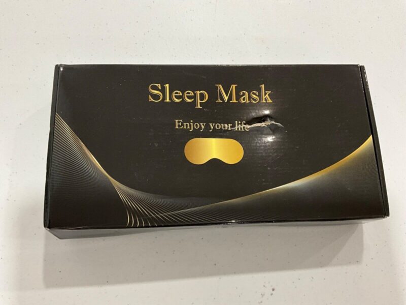 LC-Dolida Sleep Mask Noise Bluetooth Sleep Mask 3D Black Open Box