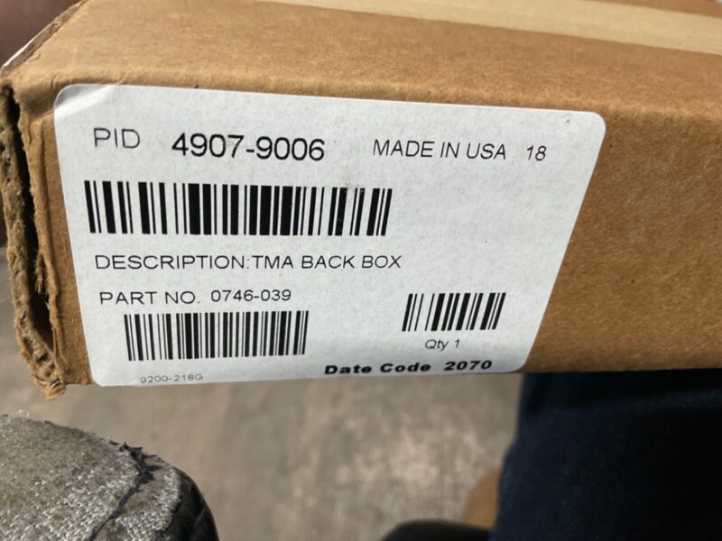 Simplex 4907-9006 Optional Mounting Box