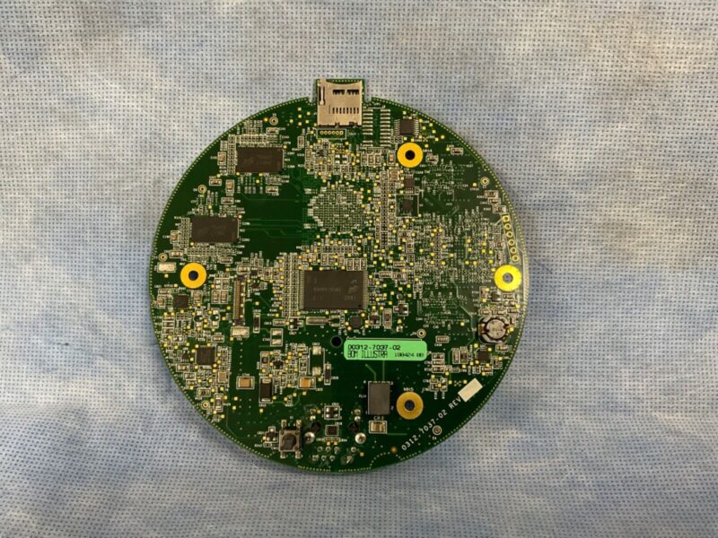 American Dynamics Illustra PCB Board D0312-7037-02 - TMS320DM8127SCYE2 Chip