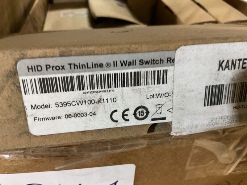 HID 5395CW100-K1110 ThinLine II Reader Wall Switch
