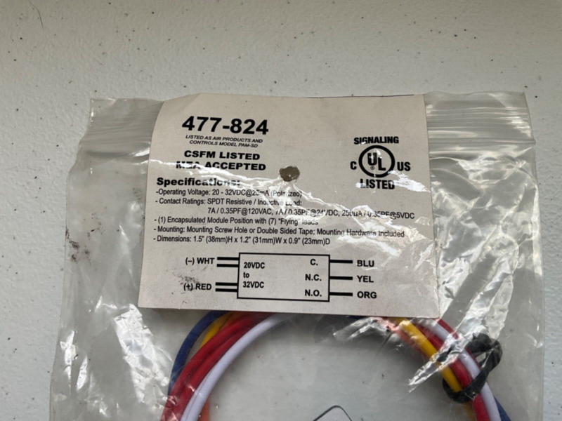 Simplex 477-824 Multi Voltage Relay Module - Image 2