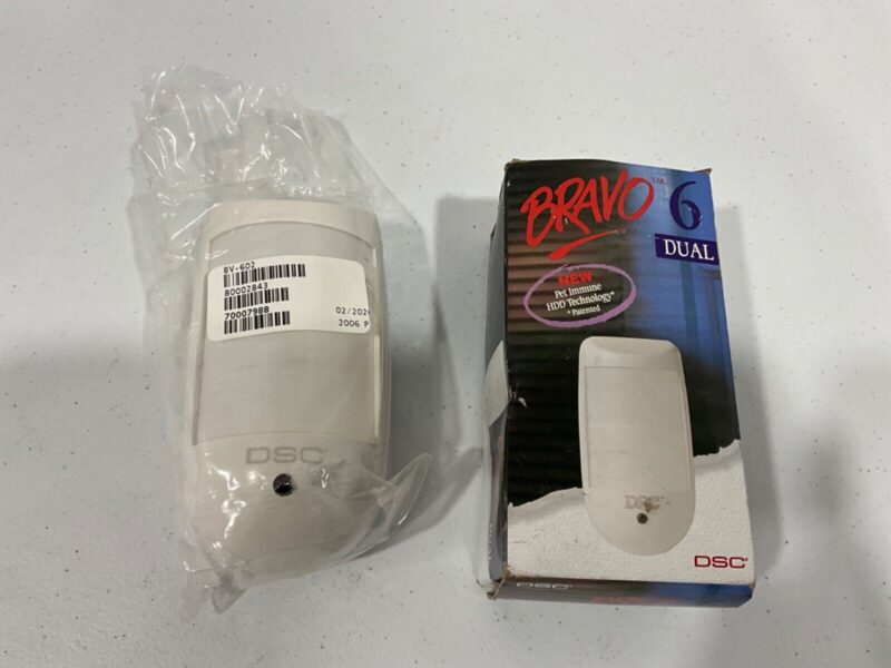DSC Bravo 6 Dual Pet Immune HDD Technology New