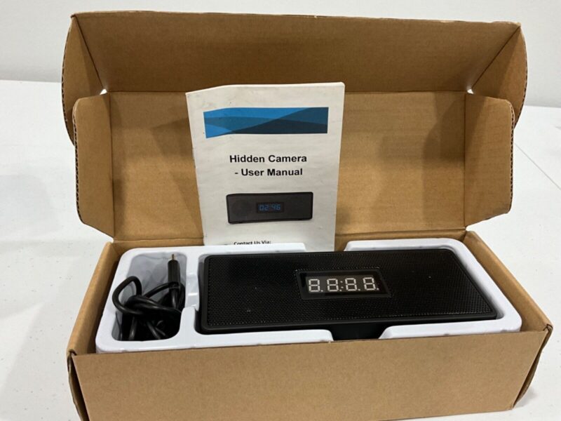 Smart Speaker WiFi/Clock Power, SD Card, USB Port, Open Box