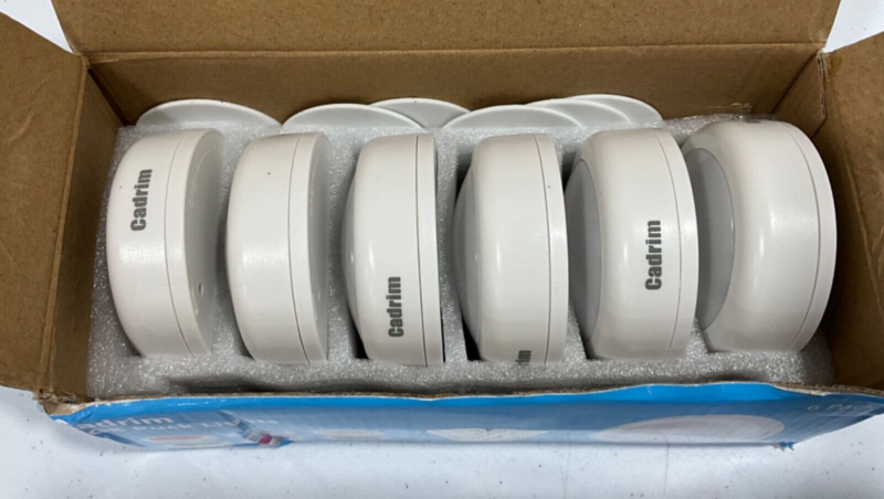 CADRIM CG10003 RGB Puck Lights 6 Pack - Image 2