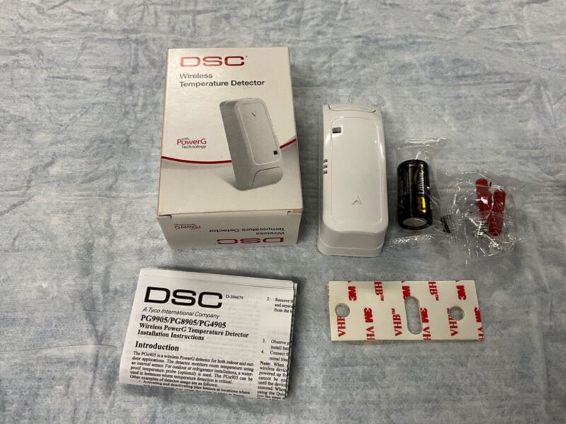 DSC Wireless Temperature Detector PG4905