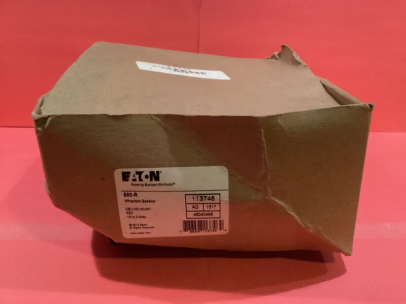EATON E60-R WHELOCK SPEAKER CEILING MOUNT RED