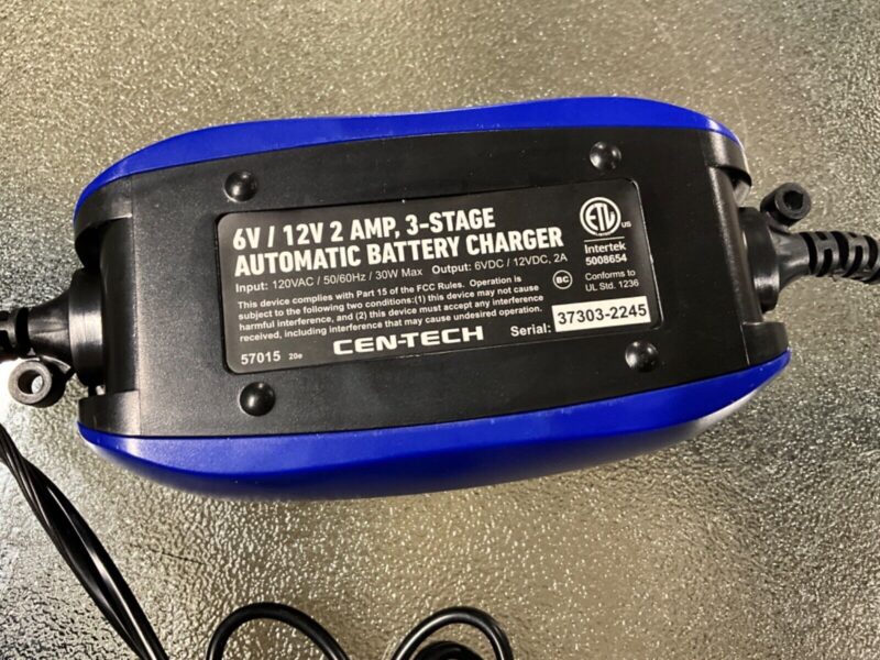 CEN-TECH 6V/12V 2 Amp 3-Stage Microprocessor Controlled Automatic - Image 2