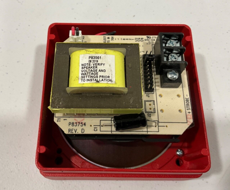 Wheelock Speaker P83561 Without Box RED - Image 2