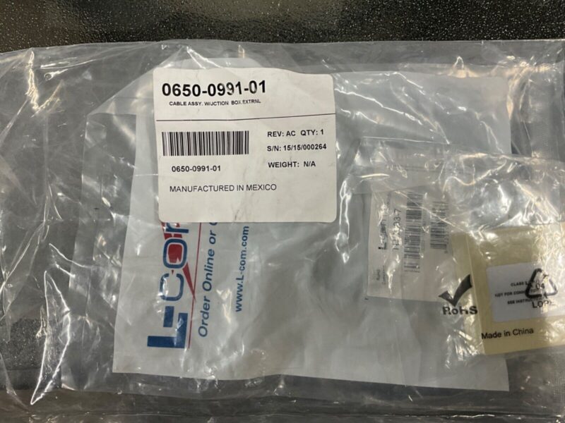 L-COM Cable Assembly with Junction Box External 0650-0991-01