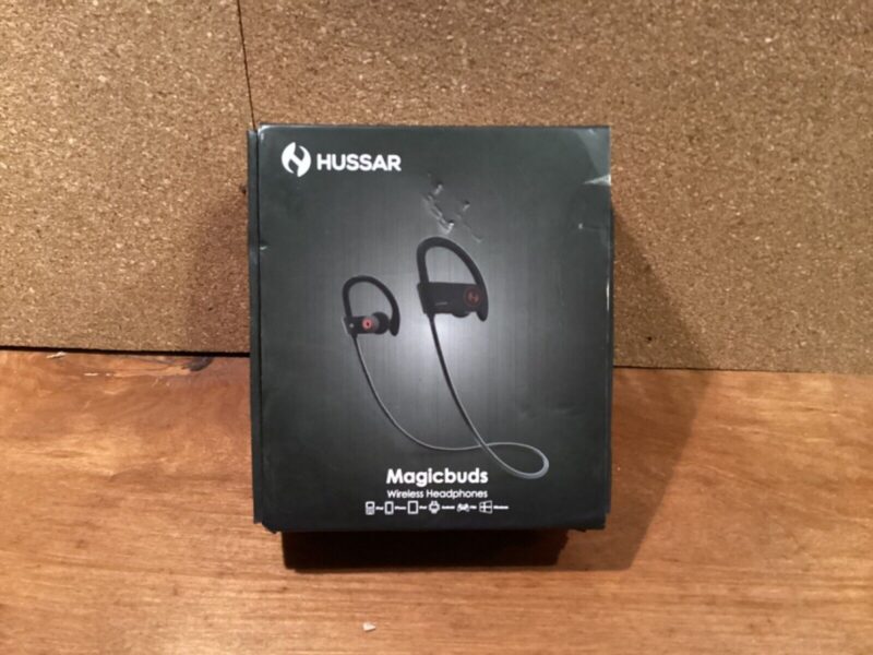 Hussar Magicbuds Wireless Headphones Black/Red