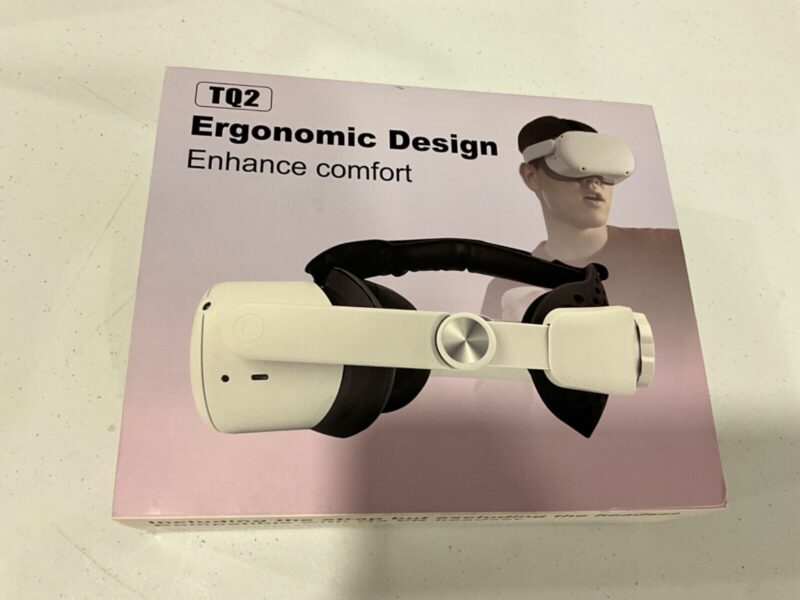 TQ2 Ergonomic Design Enhance Comfort VR Headset Open Box