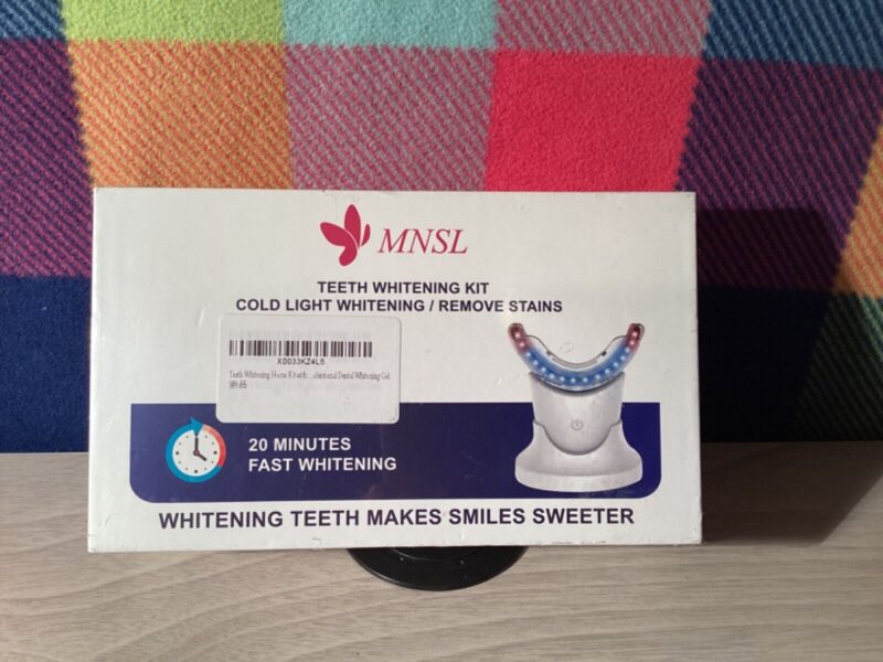 MNSL TEETH WHITENING KIT COLD LIGHT WHITENING/REMOVES STAINS
