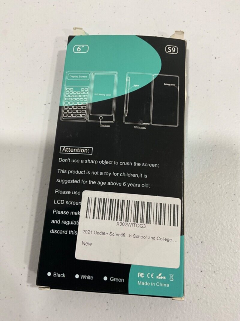 Scientific Calculator E-writer S9 10 Digital Open Box - Image 3