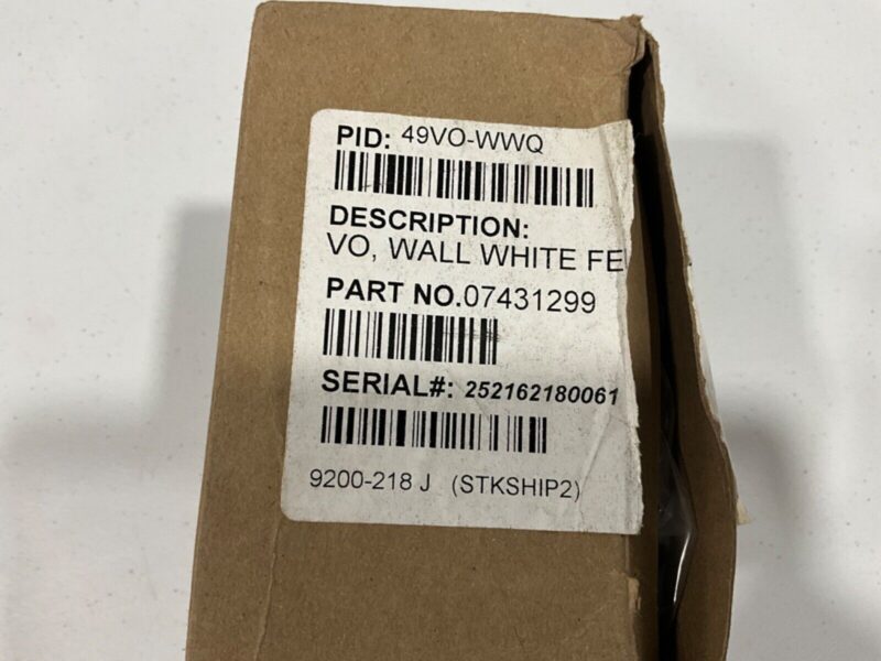 Simplex Wall Mount White FEU 49VO-WWQ Open Box - Image 3