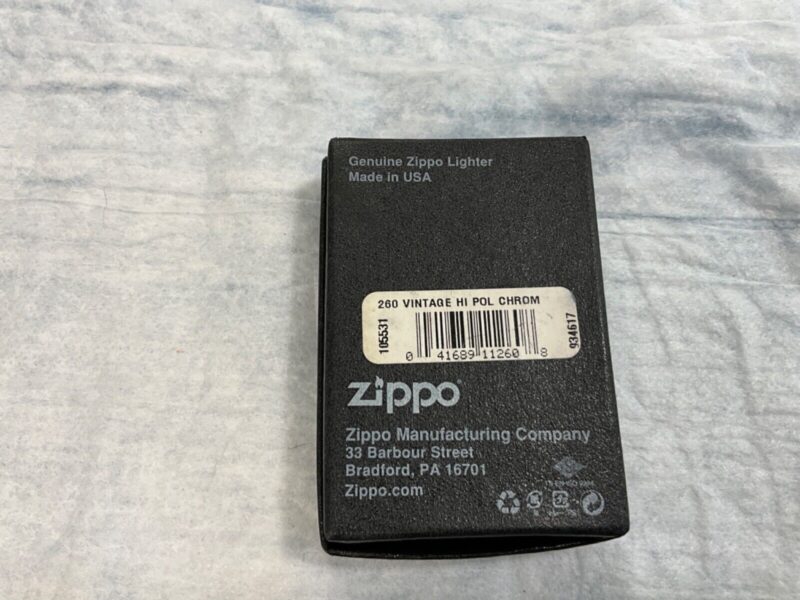 Zippo lighter 934617 Vintage Polished Chrome - Image 3