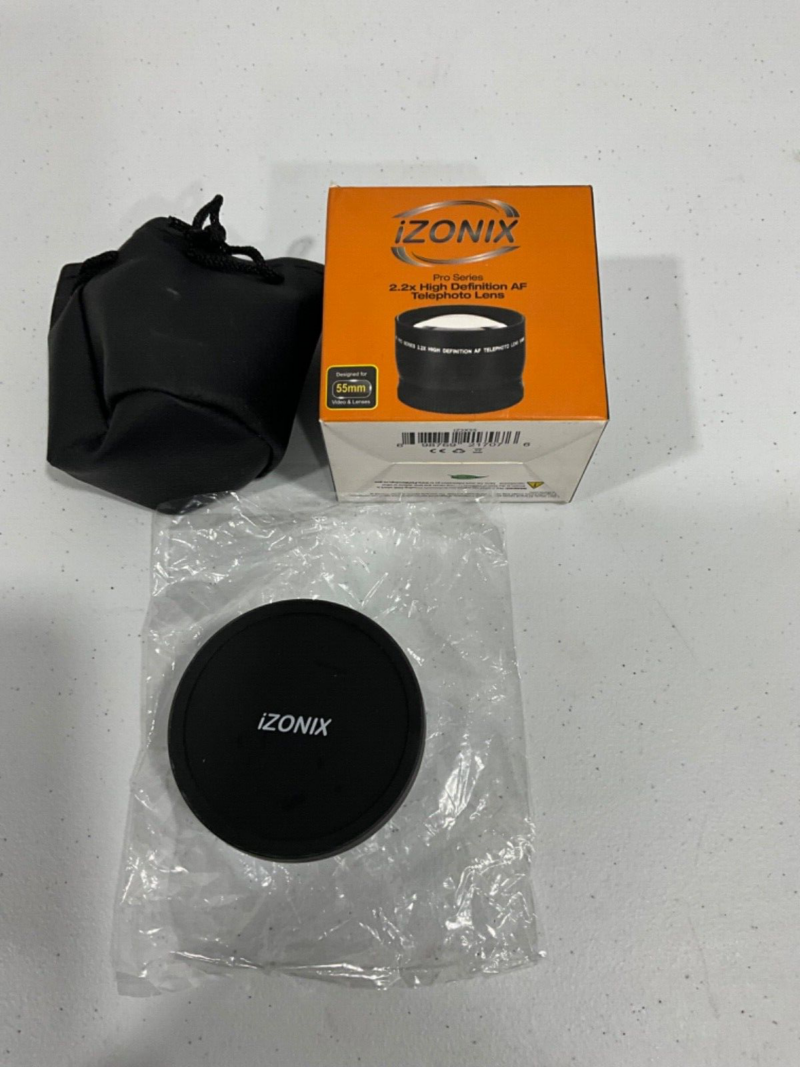 Izonix Pro Series 2.2X HIGHT Defintion AF Telephoto Lens Open Box