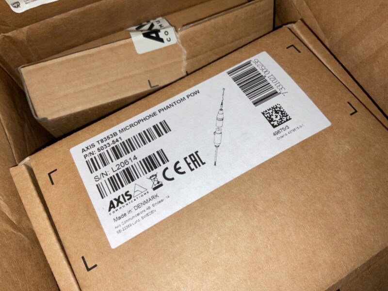 Axis T8353B Microphone Phantom POW 5033-541
