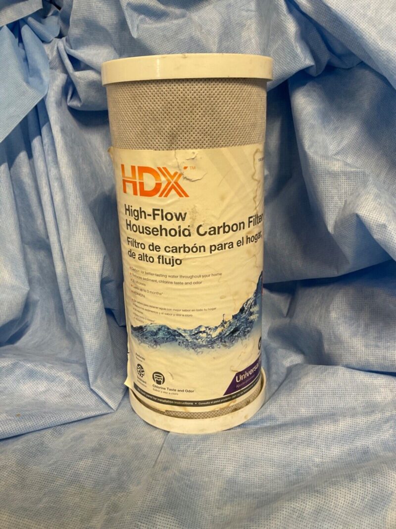 HDX High Flow Household Carbon Filter - Universal Fit HDX4CF4