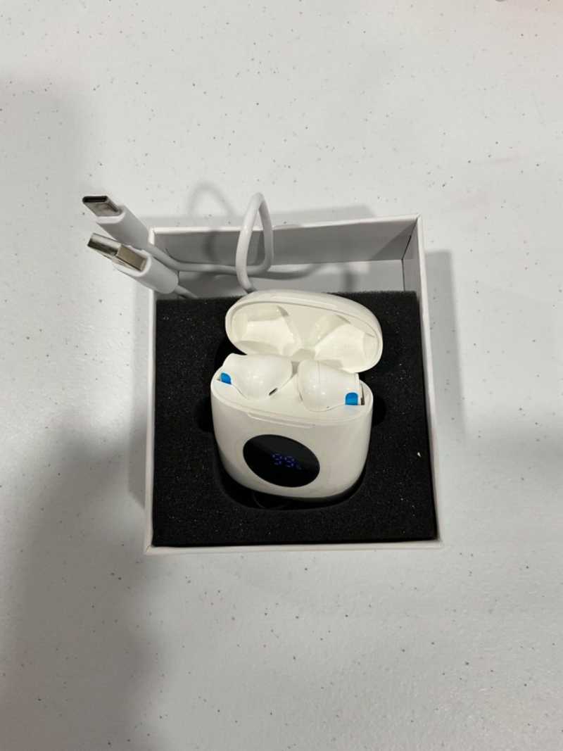 Capoxo Bluetooth Headphones N7 Wireless Earbuds White X003B7JDZD - Image 3