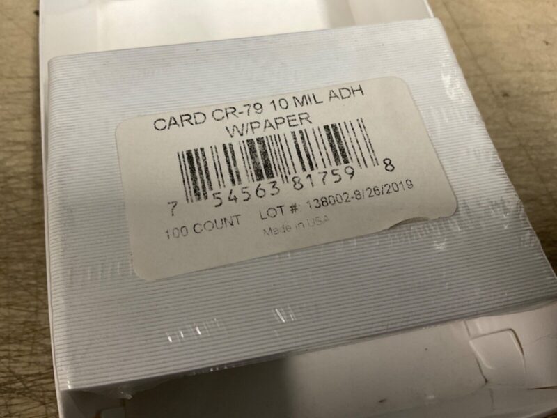 HID UltraCard Premium CR-79 Security ID Cards PACK OF 100