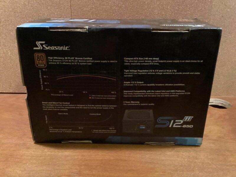 Seasonic S12III 650 Watt - Image 3