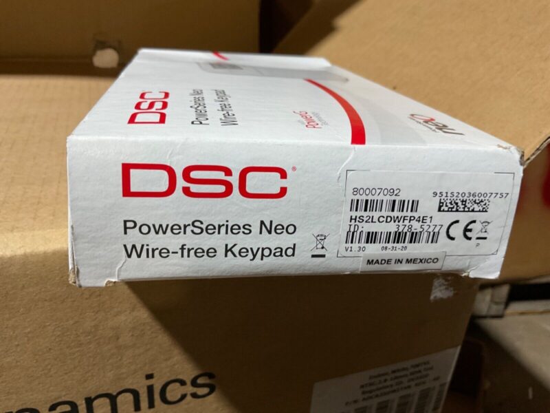 DSC HS2LCDWFP4E1 Power Series Neo Keypad - Image 2