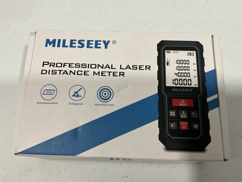 MiLESEEY 229ft Digital Laser Tape Measure Laser Measure Device
