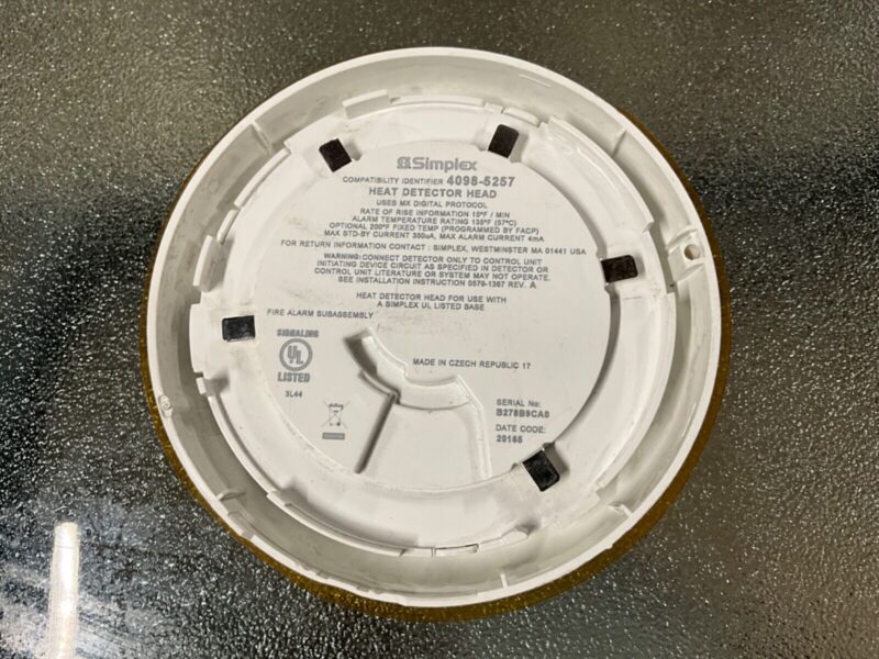 SIMPLEX 4098-5257 Heat Detector Head - Image 2