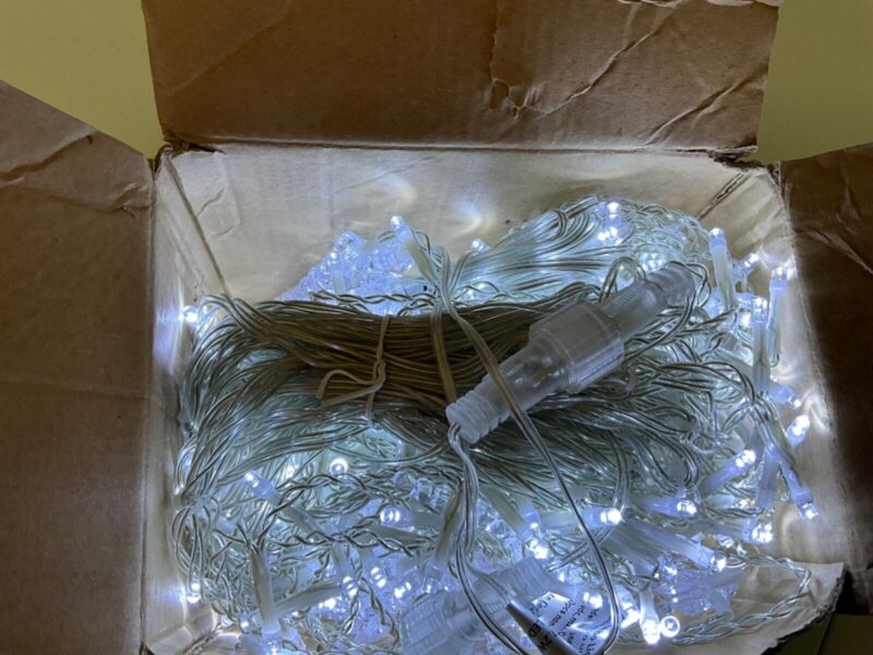 360 LED Christmas Ice Cone and Icicle Lights 8 Lighting Modes OpenBox X002YDNHIJ - Image 2
