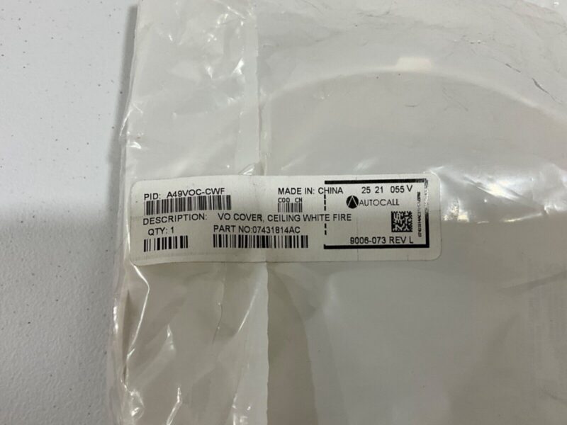AUTOCALL A49VOC-CWF Ceiling White Fire - Image 2