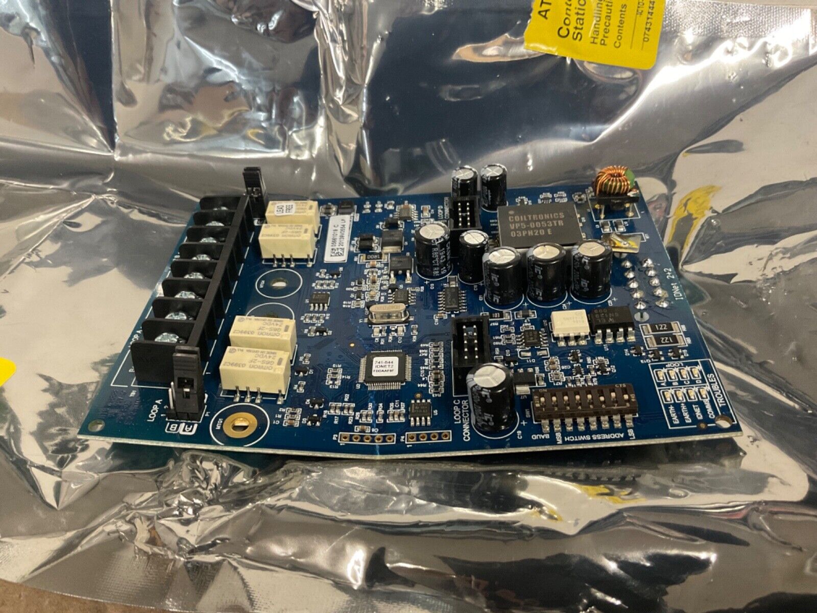 Simplex 4010-9929 IDNET 2+2 !!! FOR PARTS !!!