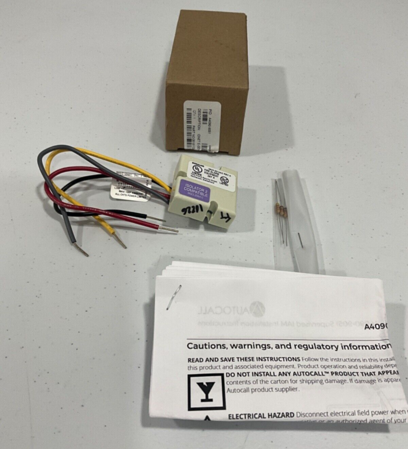 Autocall Fire Alarm Equipment A4090-9051 Open Box