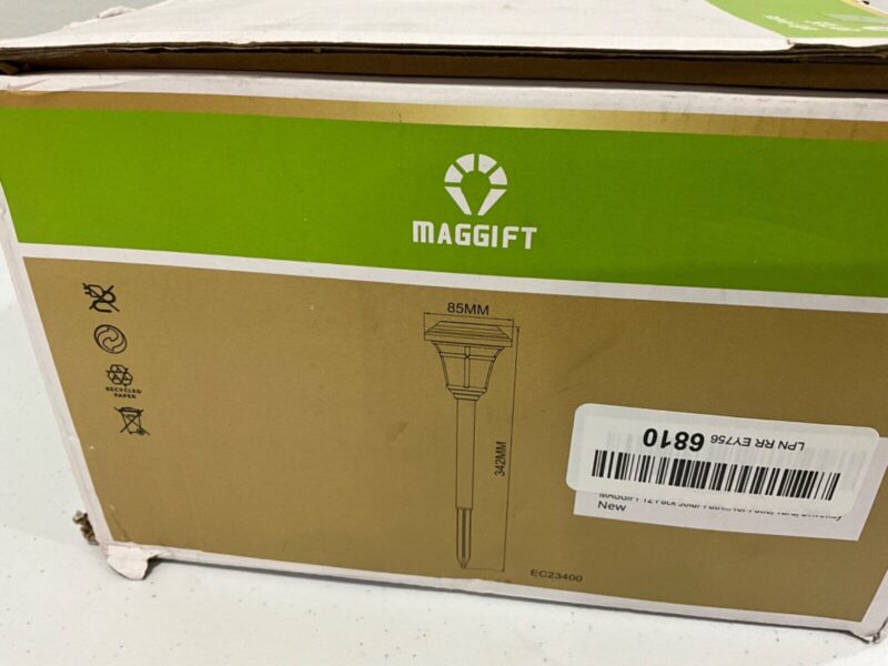 Maggift 12PK Solar Pathway Light 2 Lumens LED IP44 Open Box - Image 3